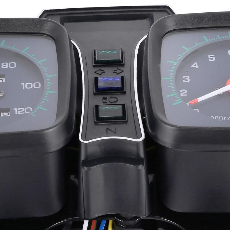 Stable-Motorcycle Instrument Odometer Tachometer Instrument Assembly For GS125
