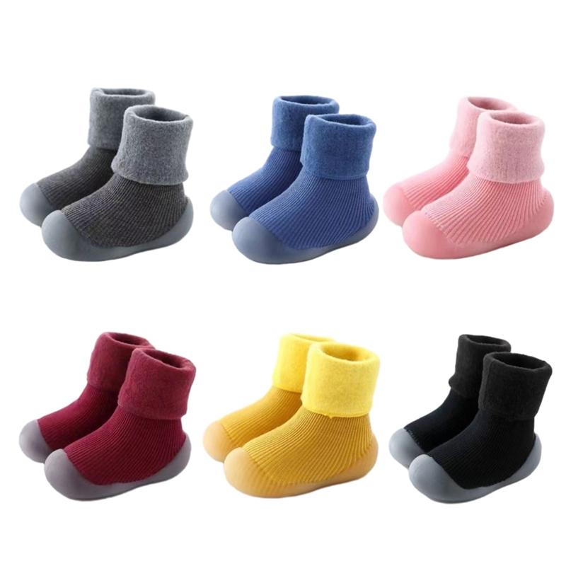 Batole Dětské Protiskluzové Chodící Ponožky Teplé Ponožky