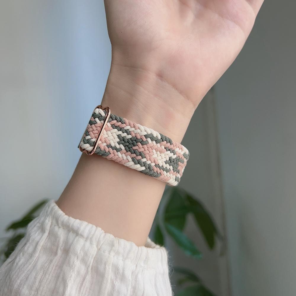 Correa Band For Samsung Galaxy Watch 7 FE 5 Pro 4 6 Classic 44mm 40mm Nylon Braided Sport Bracelet Correa Galaxy Watch 7 Strap