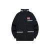 Giacca Uomo Monocolore con Logo Stampato e Collo con Zip Nero FB7264-010
