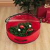 Transparent Window Christmas Garland Organizer Dust-proof Xmas Decor Storage Pouch  Holiday