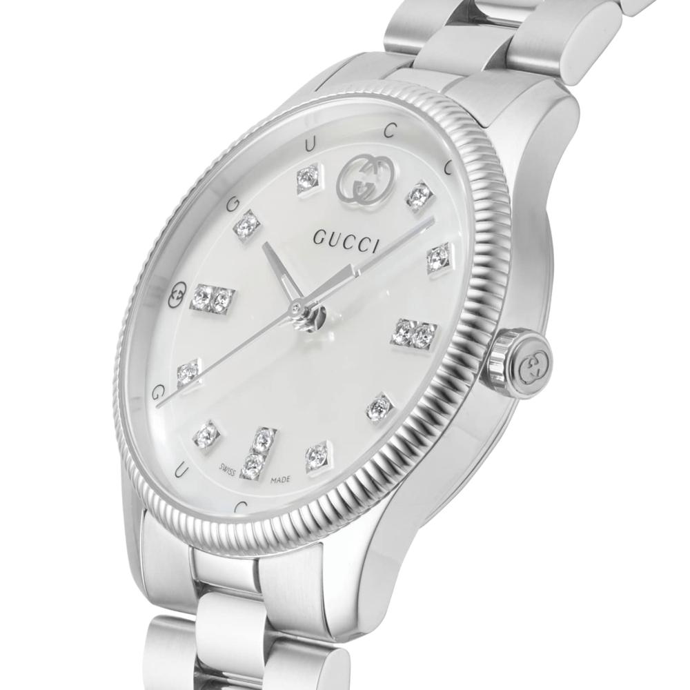 Gucci YA1265064 G-Timeless Mother of Pearl Dial Ladies Watch