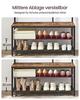 Clothes Hanger Stand, Industrial, Rustic Brown And Black Hsr415b01 Lumarko!