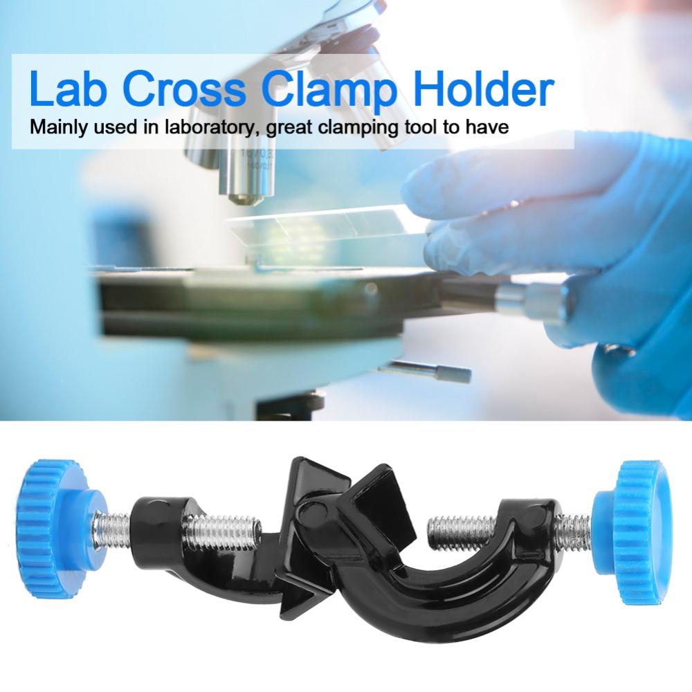 

5 Pack Aluminum Alloy Lab Stand Clamp Holder 21mm Rod Diameter 18mm Rod Diameter Right Angle Clamp Holder Right Angle Design M