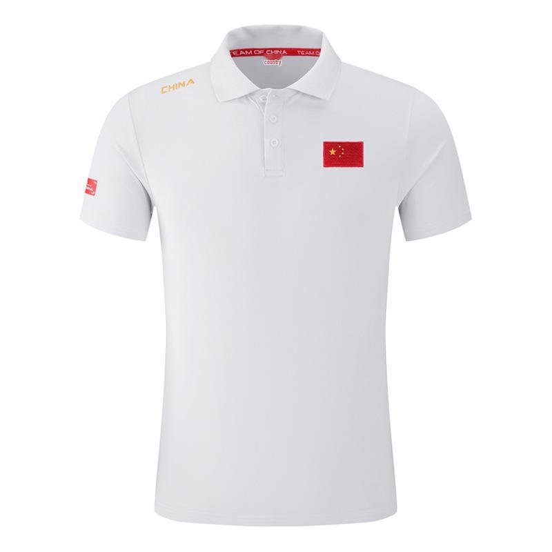 Summer Team Sports Polo Set: Men's & Women's Short-Sleeved Shirts with Casual Men's Trousers