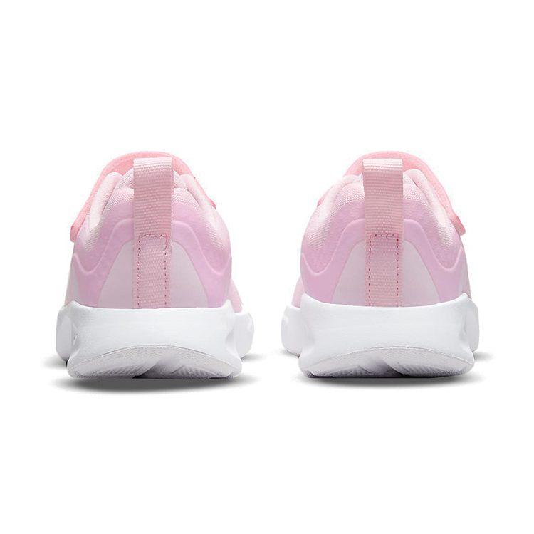 Nike Wearallday Abrasion Resistant Low top Running Shoes Pink White Children Aged 3 7 Years Old CJ3817-601