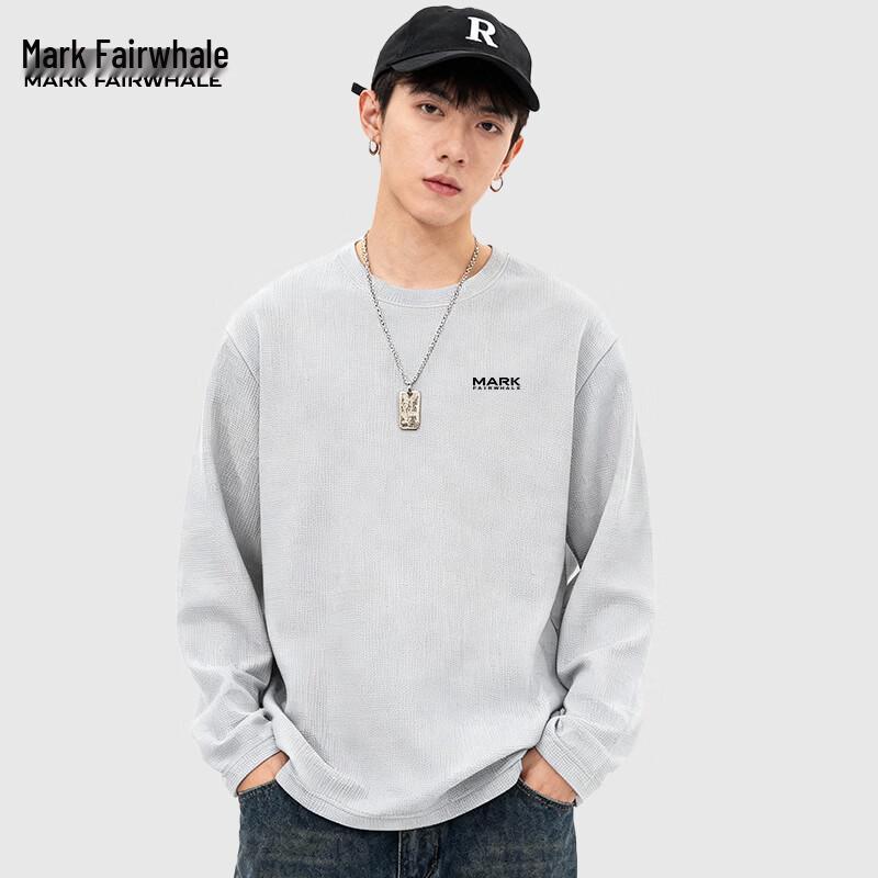 Mark Fairwhale Men s Waffle Knit Long-Sleeve T-Shirt XL