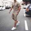 2024 Men's Trendy Summer Short Sleeve & Shorts Set - Casual Sportswear