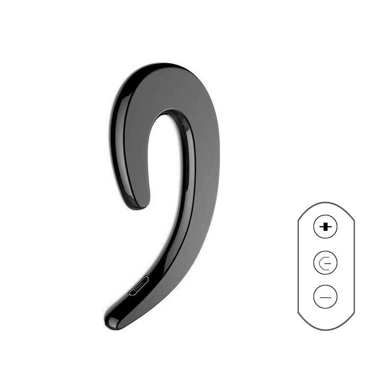 Universal Bone Conduction Earphone Wireless Bluetooth Sports Stereo Headset Sports Phone Mobile Ear-Mounted Music Accessory Sweat-Proof