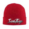 New Women Unisex Cuff Beanie Savatage Band Merch Winter Skull Knitted Hat Cap Bonnet Knit Hat