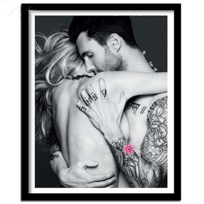 Full Round Drill Diamond Painting Sexy Couple 5D DIY Diamond Embroidery Mosaic Home Decoration Painting Gift