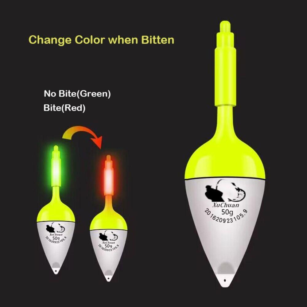 Luminous Fishing Float Color Change Fish Float New Night Fishing Float  Day and night