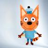 New Kote Kitty Kitty Coffee Doll Anime Peripheral Doll Children Sleep with Plush Toy