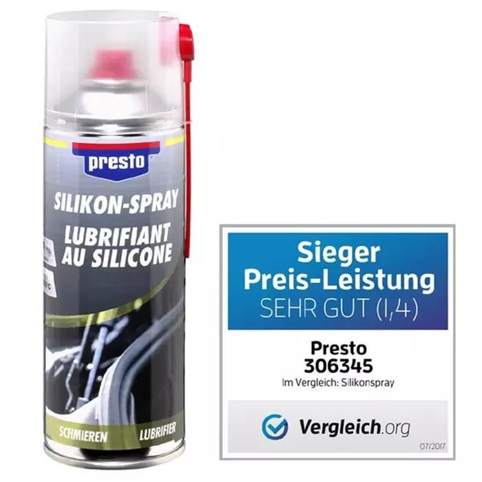 Lubrifiant de silicone - Presto 306345