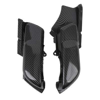 Pair of Fuel Tank Lower Side Cover Carbon Fiber Color Easy To Clean Fashionable for CB400 1992 To