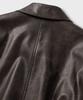 Nonblank Vegan Leather Blouson_Dark Brown