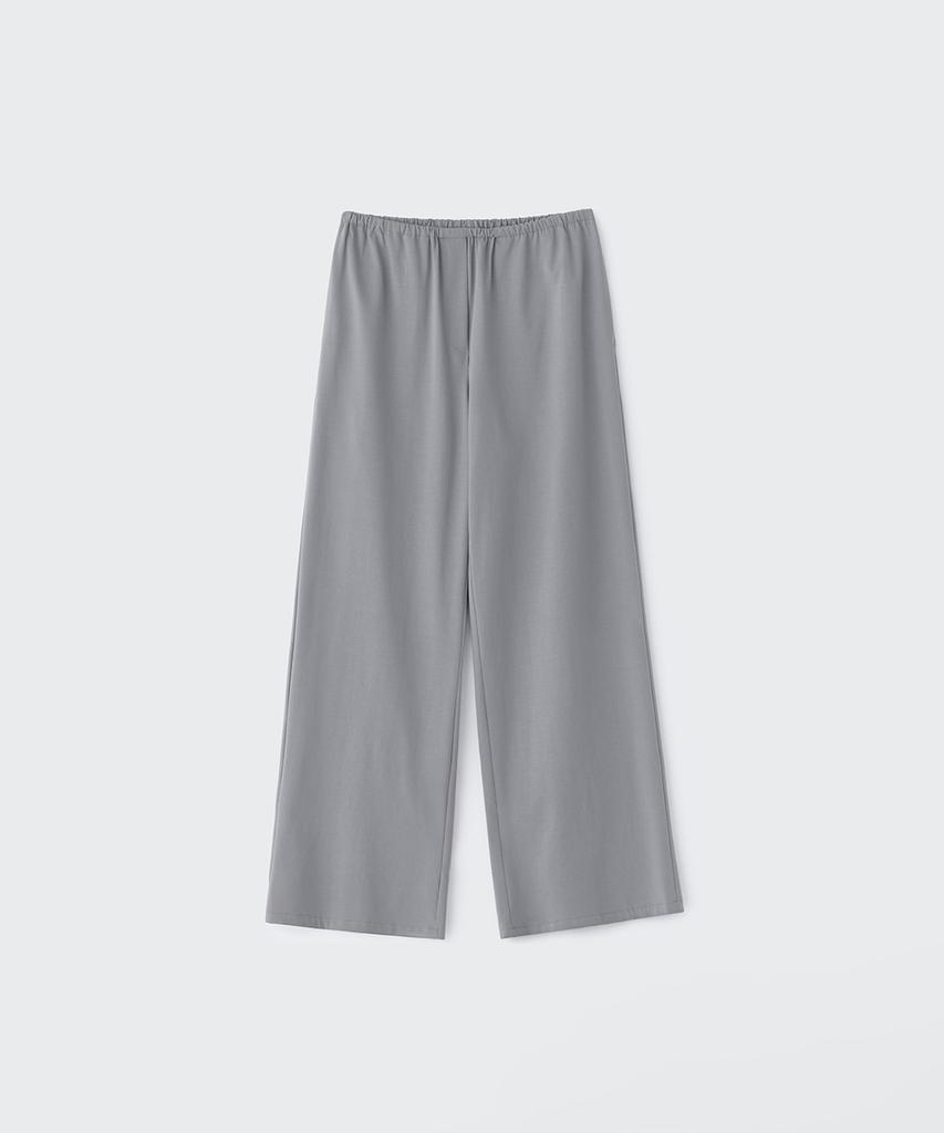 Koseumoseu Soft Cotton Straight Pants (Grey)