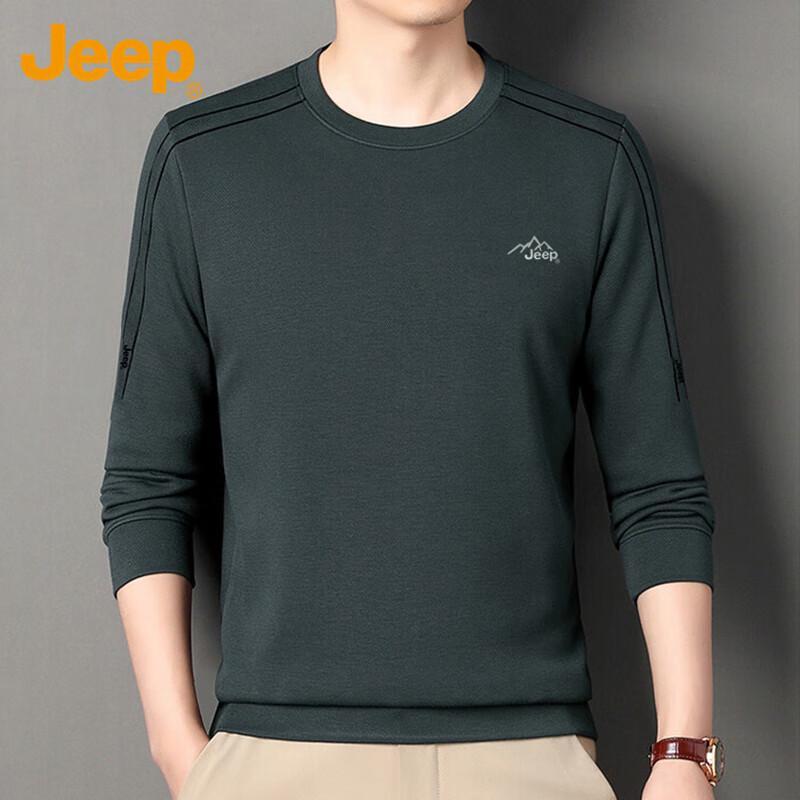 JEEP Men s Long-Sleeve Casual Top XL