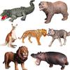 Realistic Wild Animal Model Toy Kit Perfect For Animal-themed Parties And Educational Playtime