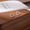 European & American Style Titanium Steel Star, Moon & Bowknot Stud Earrings for Women