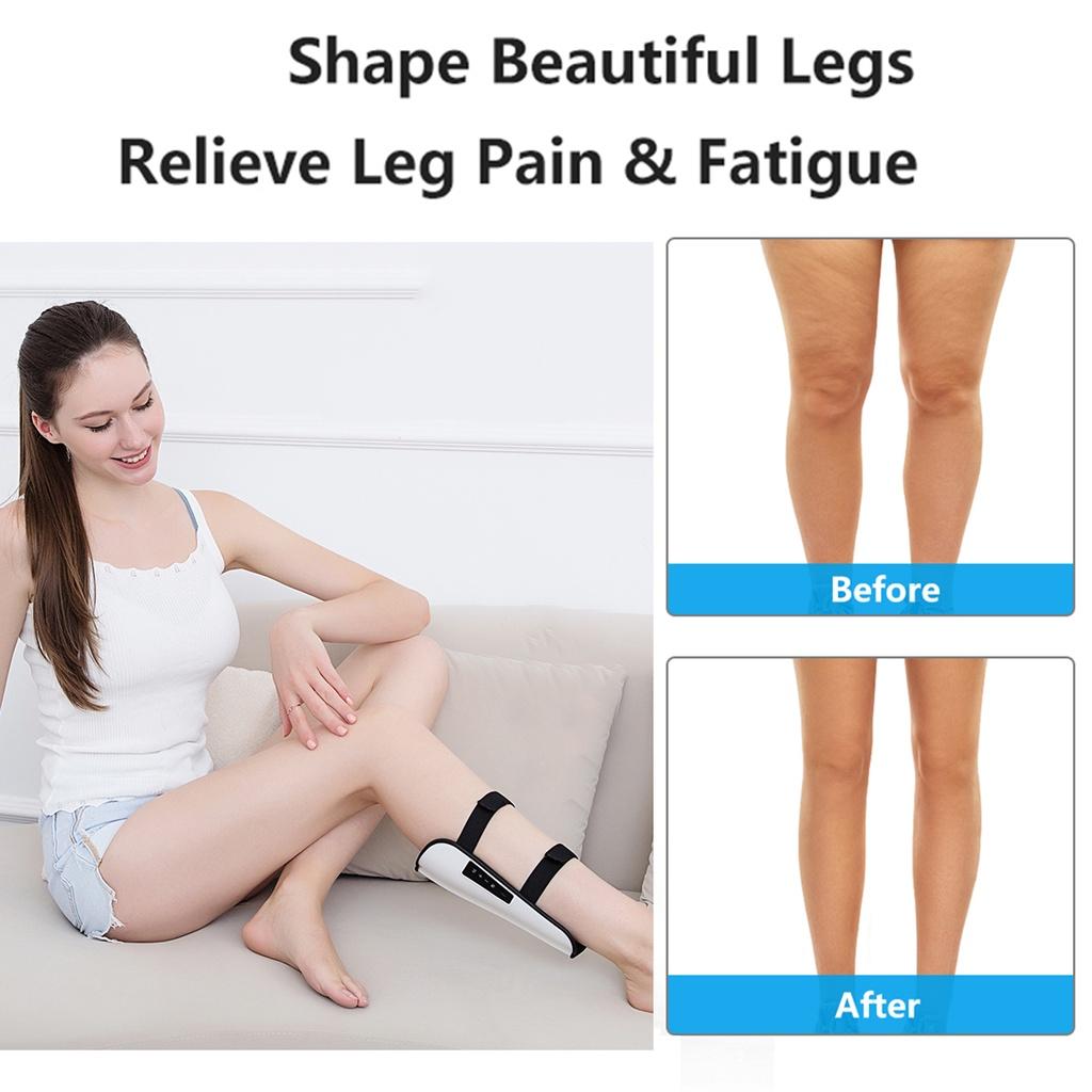 3W Calf Cellulite Removal Shaping Constant Temperature Hot Compress Vibration Massage Tens Leg Beauty Electric EMS Leg Massager