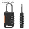 Zinc Alloy Gym Locker Password Padlock - Model 804HP, Anti-theft Security Lock.