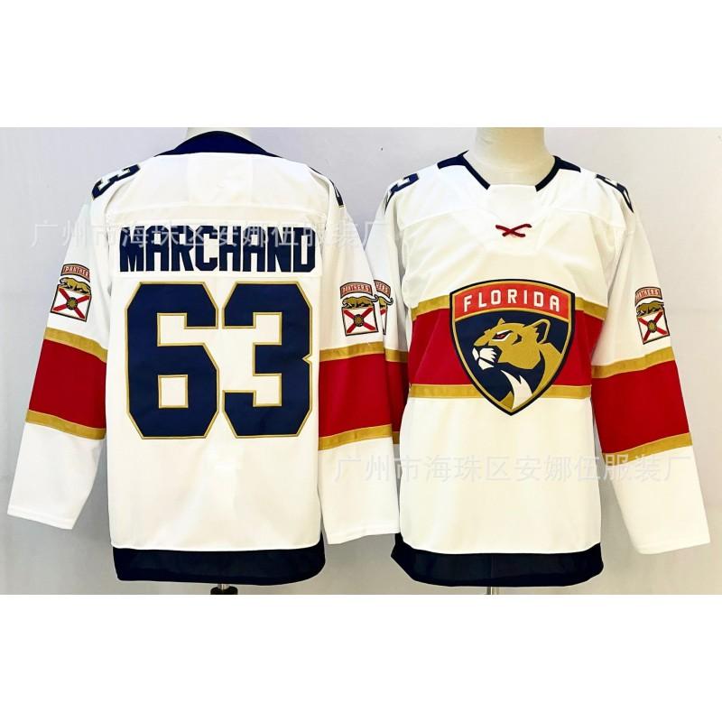 Ice Hockey Jersey Leopard Team Embroidered Mens Womens Sports Uniform