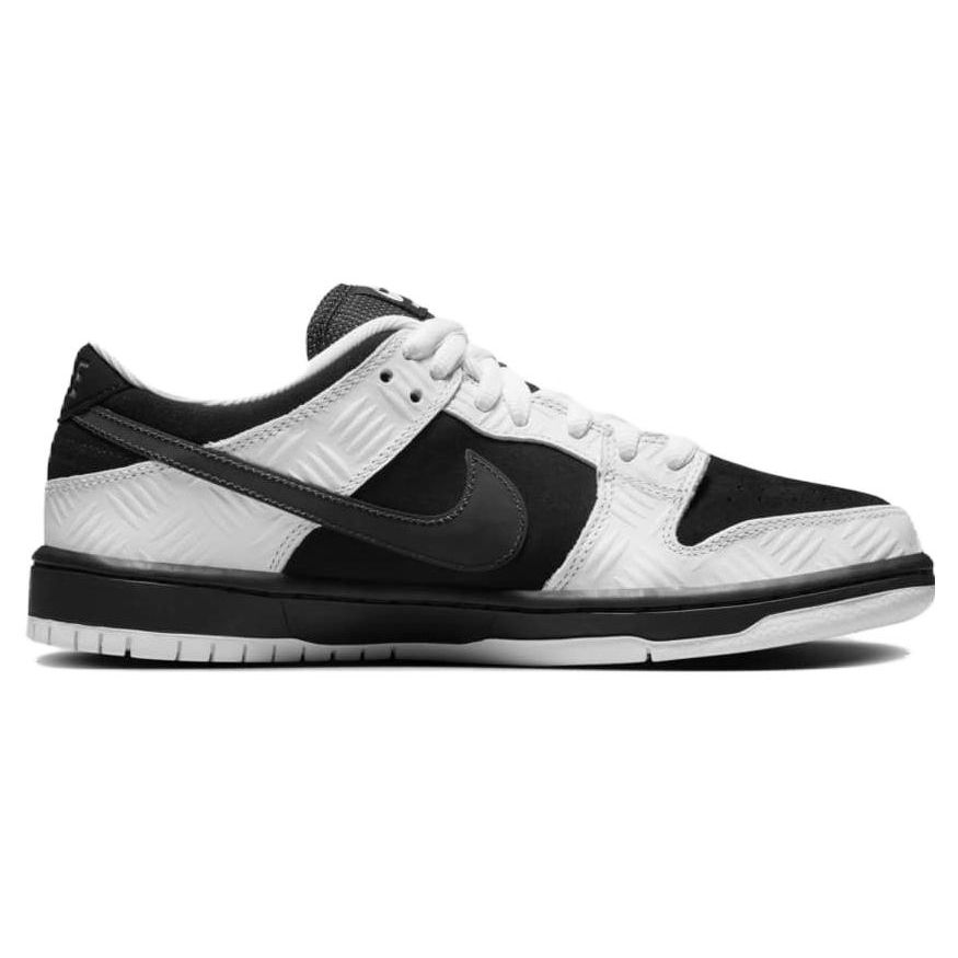 TIGHTBOOTH X Nike Dunk Low SB Unisex Sneakers White Black Safety-Orange FD2629-100