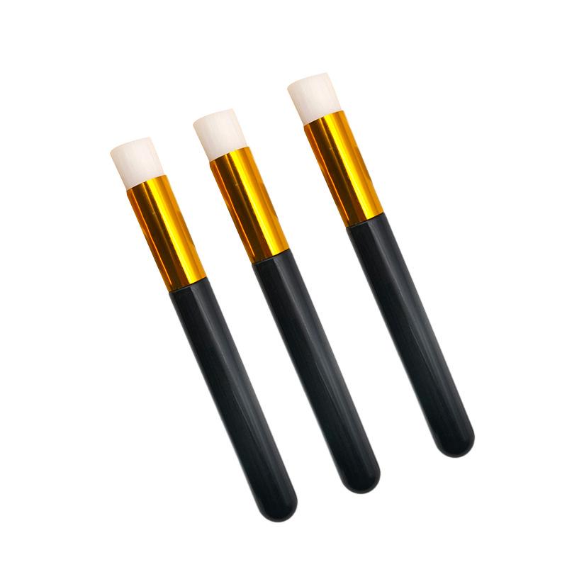 Angled Nose Shadow & Eyelash Cleaning Brush - Blackhead Remover, Makeup & Beauty Tool