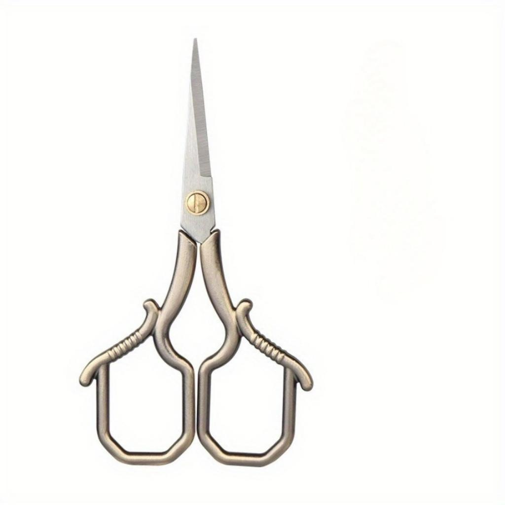 1PC Professional Stainless Steel Sewing Scissor Vintage Fabric Embroidery Scissors Tailor Scissor Styling Thread Scissor