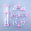 5.5cm Diam Hamster Toy Maze Transparent Hamster Coop External Pipelines  Hamster Accessories