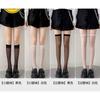 Solid Color Transparent High Socks Thin Black Stockings Women's Long Thigh Over Knee Jk Socks White Socks Sexy Babes Socks