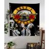 Cool Band GGuns N Roses Hanging Bohemian Tapestry Bohemian Wall Tapestries Mandala Kawaii Room Decor