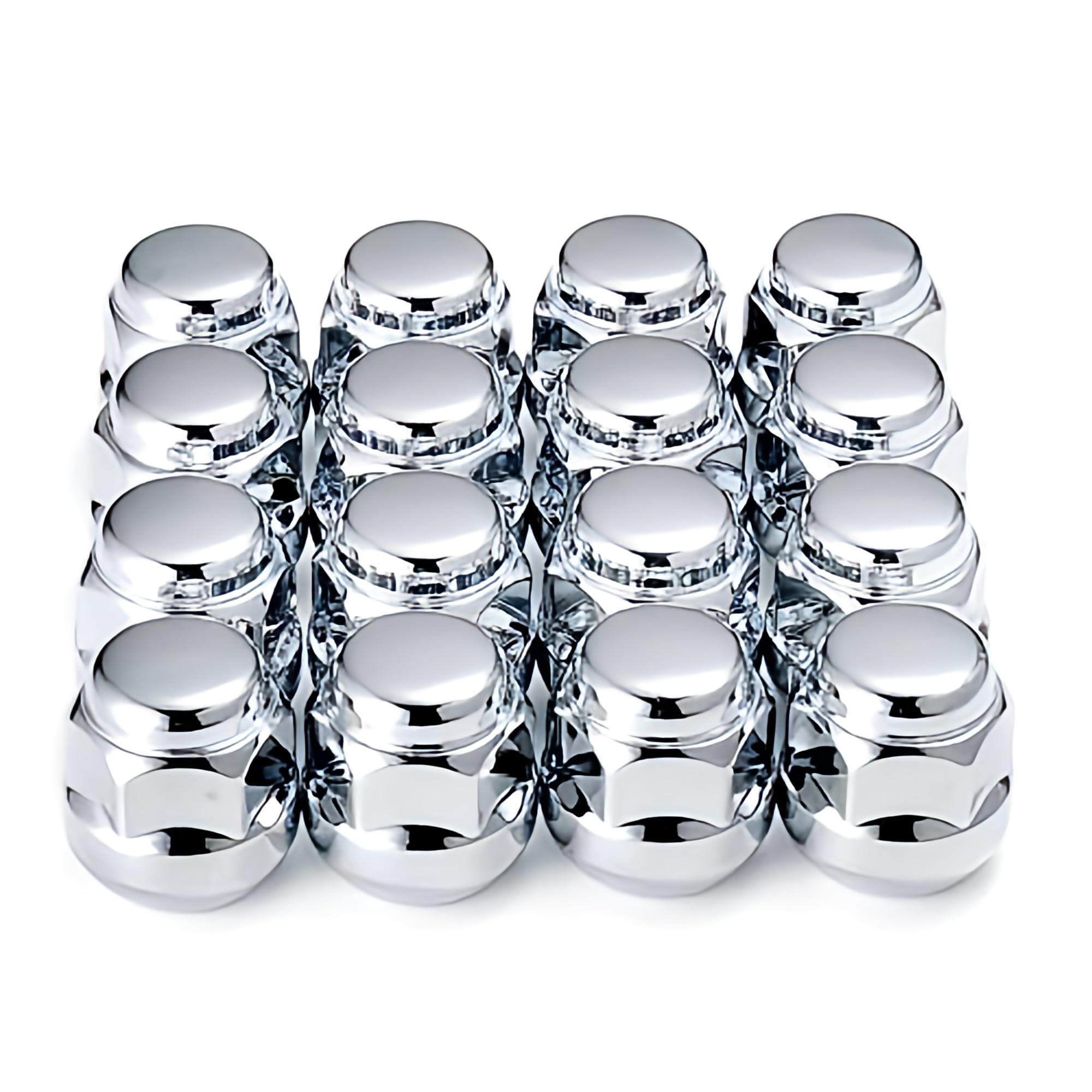 

Honda Genuine Type 4 Hole Wheel Short Nut Chrome Plated 16 Pieces