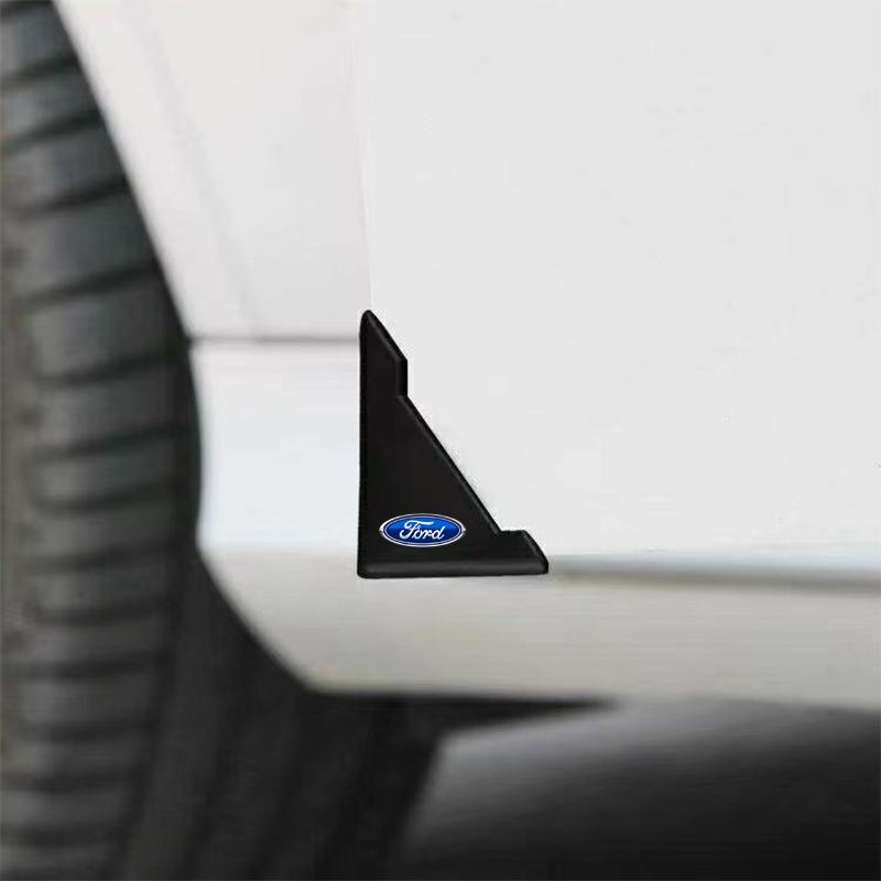 2pcs Car Door Corner Protection Sleeve Door Corner Anti-collision Sleeve For Ford Focus Mondeo Kuga Fiesta MK7 Escort Explorer Edge 2 4 MK2