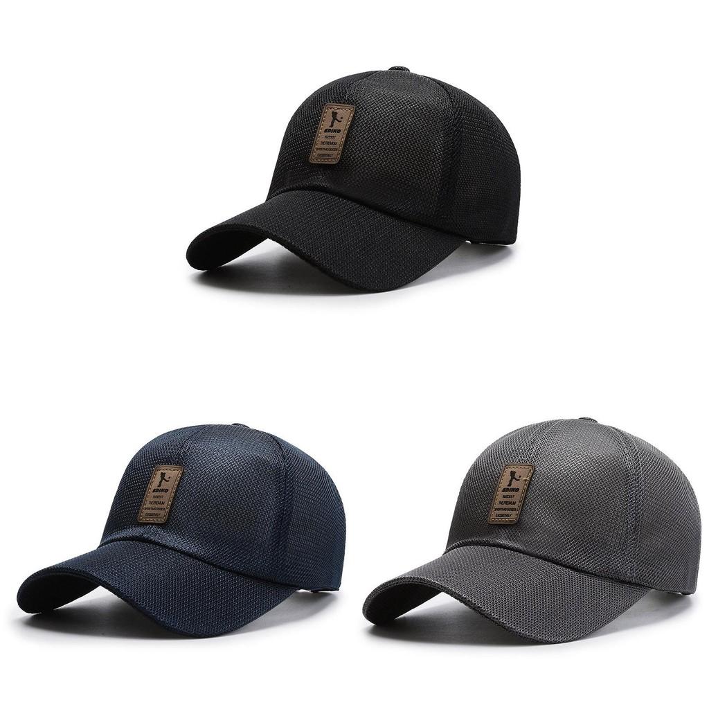 Baseball Mesh Cap Hats Adjustable Summer Sun Protection Outdoor Breathable