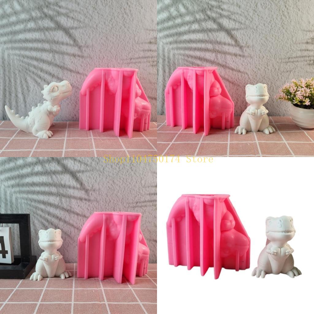 

Dinosaur with Heart Silicone Molds Animal Baking Molds Decorative Plasters Molds top sale China Mainland