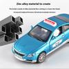 1/32 Scale BMW M6 Taxi Alloy Car Toy Diecast Metal Model Sound Light Pull Back Children Toy Home Decoration Ornaments Children Gift