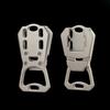Titanium Alloy Keychain: Portable EDC Multi-functional Tool with Can and Bottle Opener.