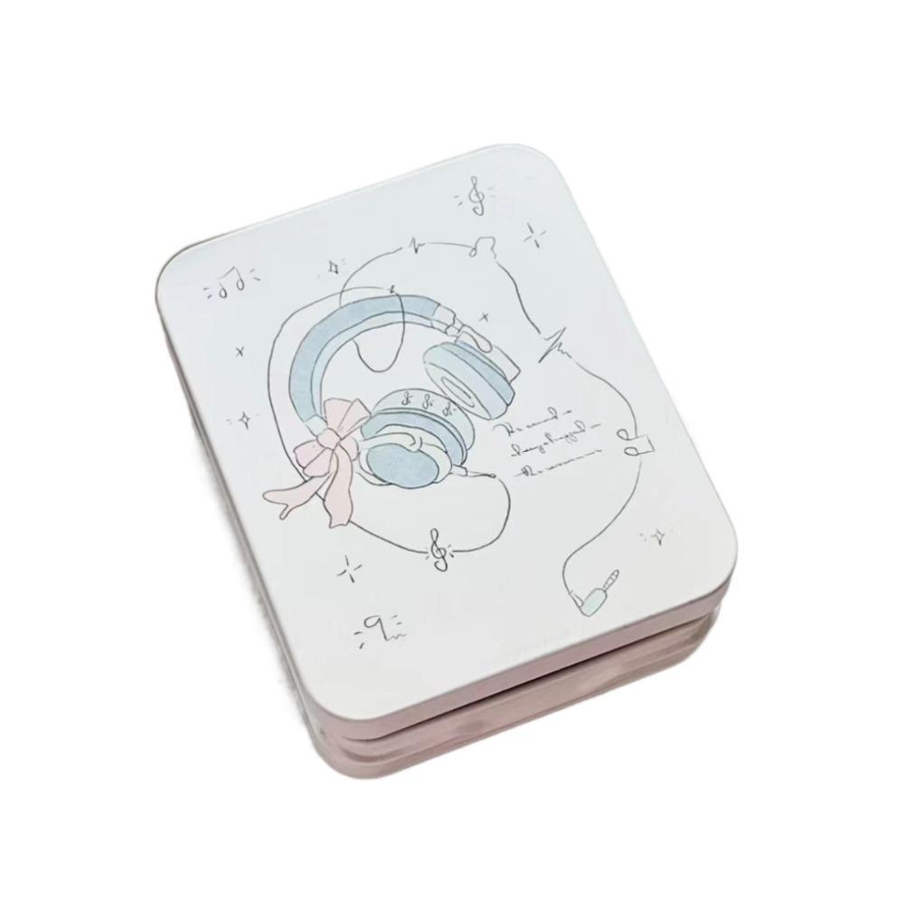 Portable Photocard Storage Box Cute Hair Clip Case New Stationery Case