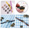 4 colors Mini Ultra-small Diy Dolls Buckles Doll Bags Accessories Belt Buttons Tri-glide Buckle