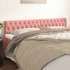 Headboards Pink 180 X 7 X 78 88 Cm Velvet
