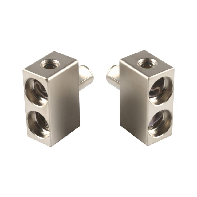 Car Splitters Wire Power Supply TerminalAmplifier Double 1/0 AWG To 1/0 Offset Amp