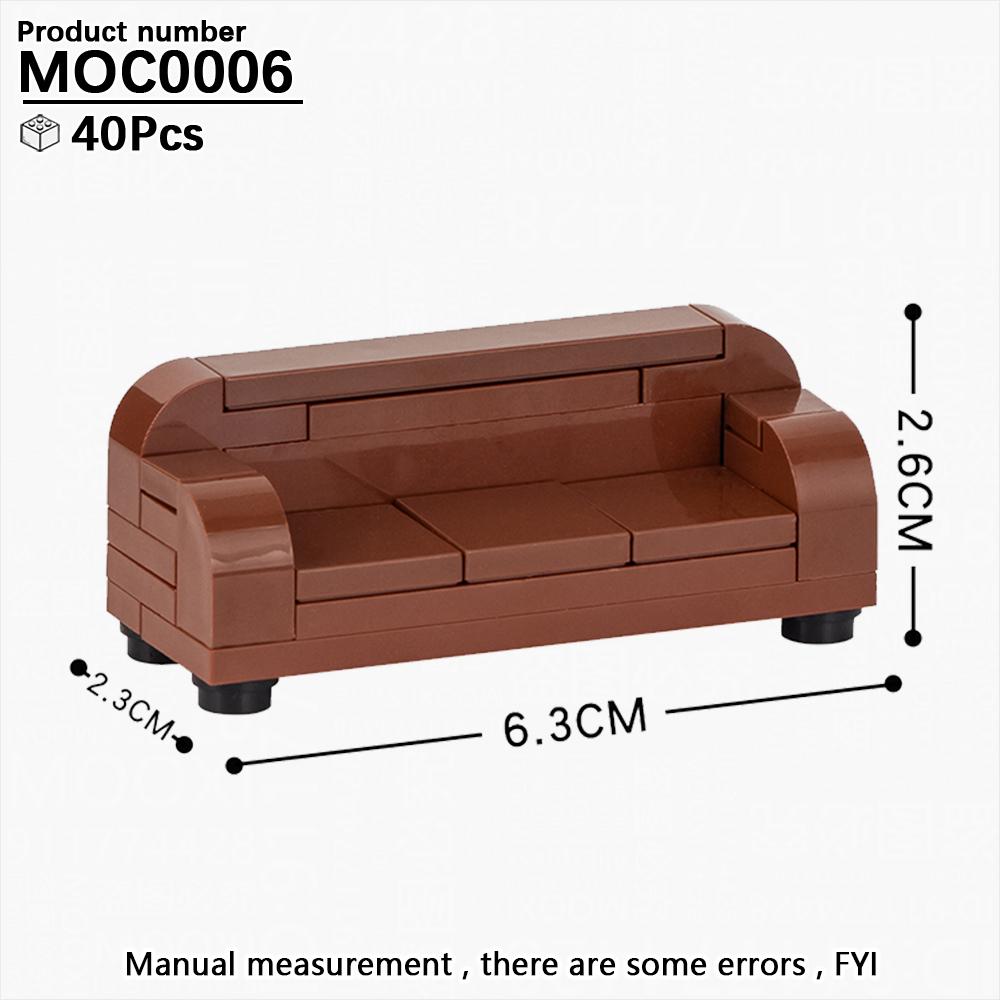 

Серия Город Строительные блоки Детская игрушка Мебель для гостиной и спальни Диван Журнальный столик Прикроватная тумбочка Модель ребенка Для детей Подарок MOC DIY