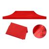 Canopy Replacement Top 4 Corner Sunshade Tent Cover Roof for Outdoor Landscape Advertising Exhibition Umbrella 1.9x2.9m