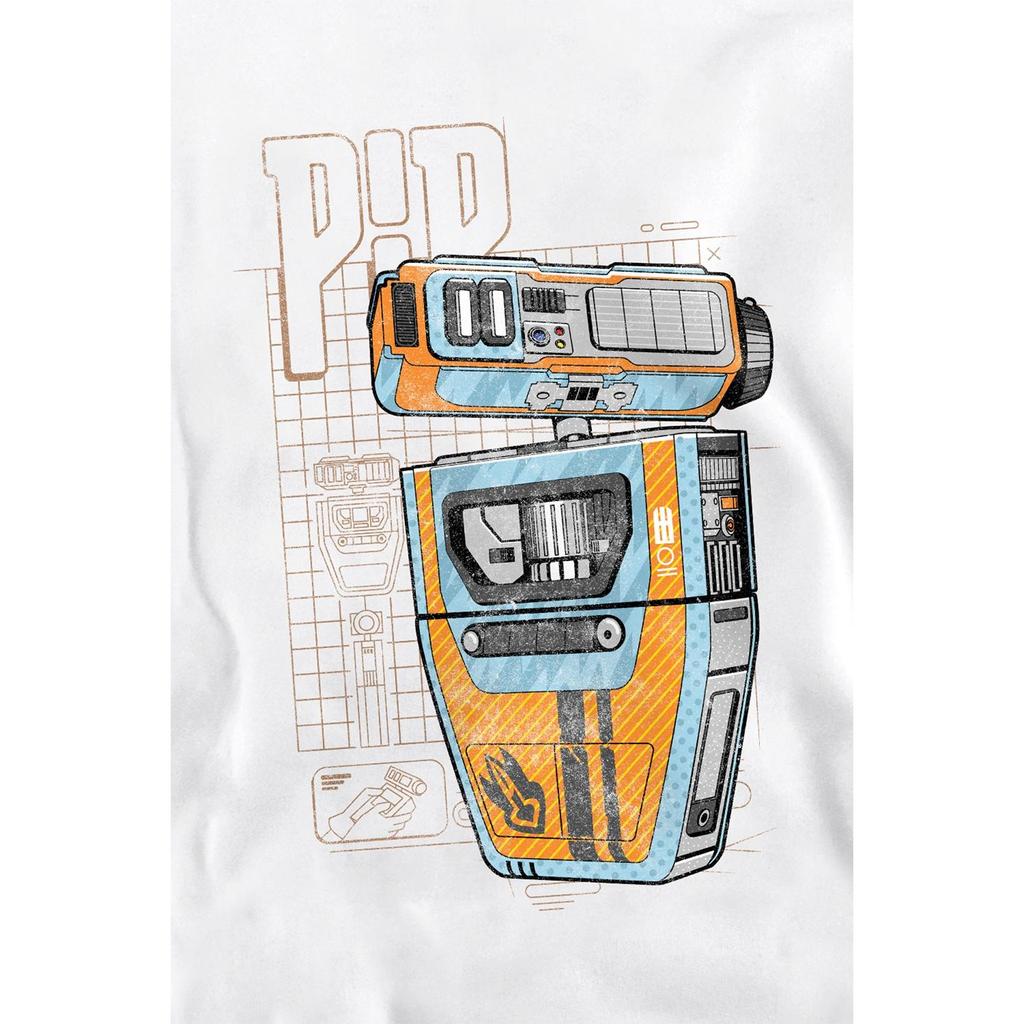 Star Wars: The Acolyte Unisex Adult Pip Droid Blueprint Sweatshirt