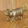 1pcs Brass Pig Hair Pig Pendant Keychain Decoration for Boys' Birthday Gift Ornament Zodiac Pig Desktop Ornament Home Decorations Keychain Pendant