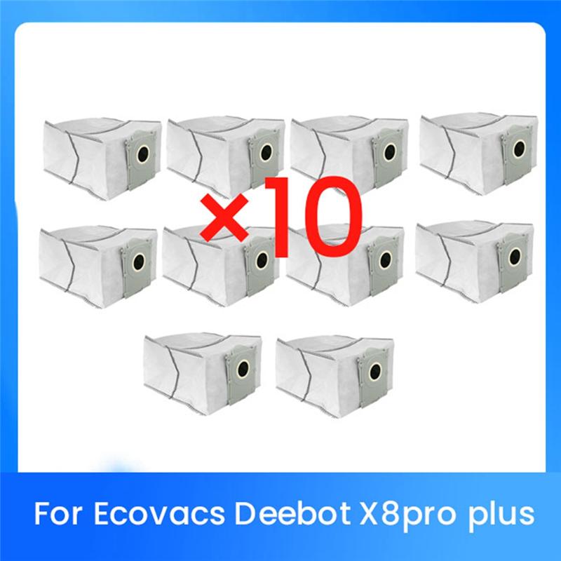 

A65T-10 Pcs Dust Bags For Ecovacs Deebot X8pro Plus Sweeper Accessories Built To Last And Work Well