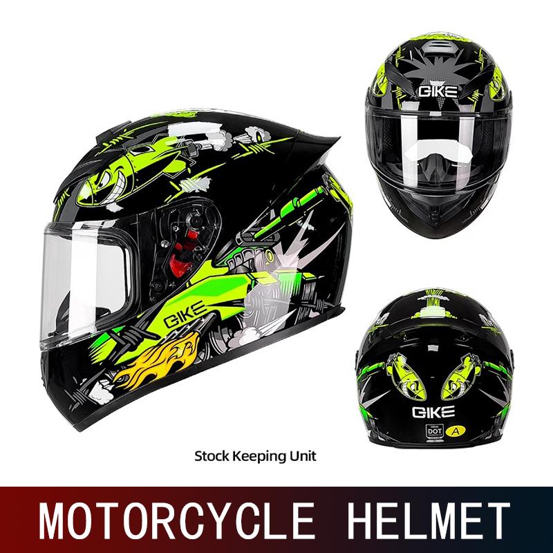 DOT certified motorcycle helmet for men and women in winter personalized safety Four Seasons Knight motorcycle full helmet cruis
