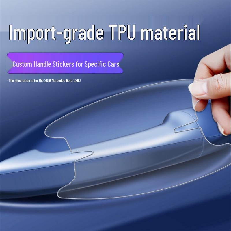 Universal Invisible Anti-Scratch Door Handle Bowl Protection Sticker
